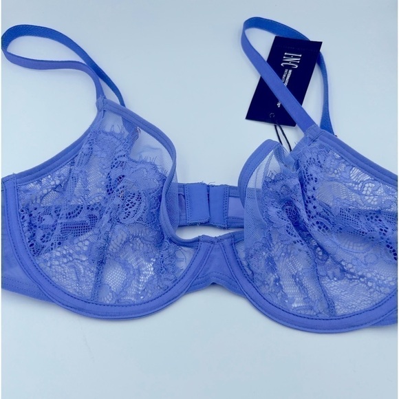 New I.N.C. INTERNATIONAL CONCEPTS
Underwire Lace Bra, Lolite Small - Picture 3 of 4